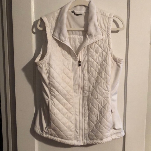 Athleta Jackets & Blazers - Athleta Winter White Vest